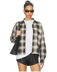 Closed - Cropped Front Oversized Shirt - Lyst
