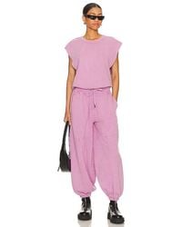 Free People - X Fp Movement Throw And Go Onesie In Cherry Blossom - Lyst