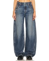 GRLFRND - Paola Barrel Leg Jean - Lyst