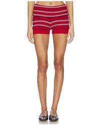 Frankie's Bikinis - Estelle Cloud Knit Short - Lyst