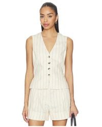 Rag & Bone - Paulette Stripe Vest - Lyst