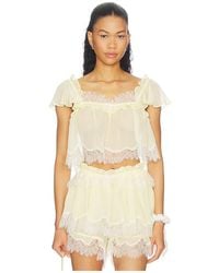 For Love & Lemons - Chante Top En. Taille Also En Xs, S, M, Xl - Lyst