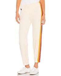 Aviator Nation - 5 Stripe Sweatpant - Lyst