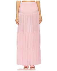 Camila Coelho - Yara Maxi Skirt - Lyst