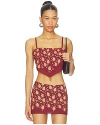 Urban Outfitters - X Revolve Beaded Paisley Top - Lyst