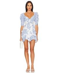 For Love & Lemons - Rosalyn Mini Dress - Lyst