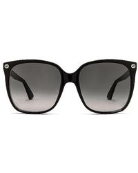 Gucci - Light Acetate Cat Eye Sunglasses - Lyst
