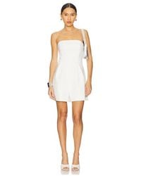 Bardot - COMBINAISON BUSTIER KAROLINE en White - Lyst