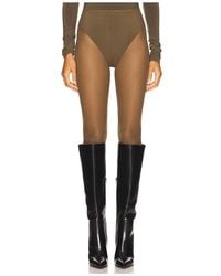 Norma Kamali - Legging With Footie - Lyst
