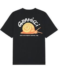 Gramicci - Camiseta Snail En Color Negro Talla En - Lyst