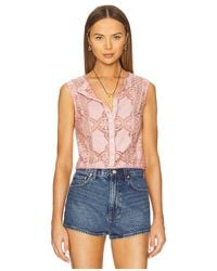Free People - Strick-Top Jae - Lyst