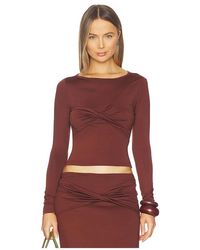 Seven Wonders - Kamilla Twist Long Sleeve Top - Lyst