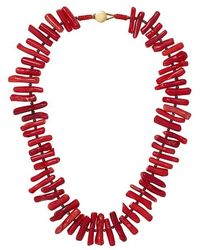 Roxanne Assoulin - The Coral Branch Necklace - Lyst