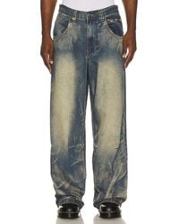 Jaded London - Wing Print Studded Lowrise Colossus Jeans - Lyst