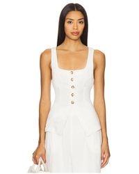 LSPACE - Chaleco Sofie En Color Blanco Talla (También En M, S, Xl, Xs) - Lyst