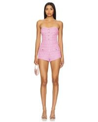Amanda Uprichard - X Revolve Kiko Romper - Lyst