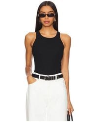 ÉTERNE - High Neck Fitted Tank Top - Lyst