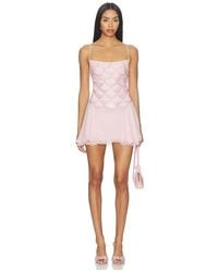 retroféte - Dreeny Embroidered Dress - Lyst