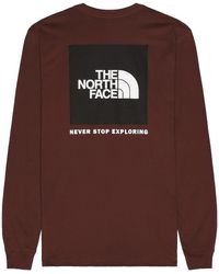 The North Face Box Nse Tシャツ - ブラウン