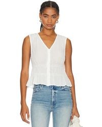 Sanctuary - Featherweight Button Front Top - Lyst