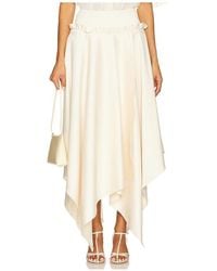 AKNVAS - Vera Satin Skirt - Lyst