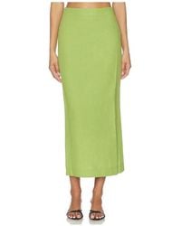 ALIGNE - Mia Linen Mix Skirt - Lyst