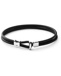 Miansai - Orson Loop Leather Bracelet - Lyst