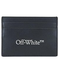 Off-White c/o Virgil Abloh - Leather Bookish Card Holder - Lyst