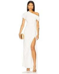 Jonathan Simkhai - Drapiertes Midikleid Kally - Lyst