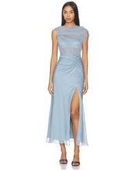 AMUR - Amille Sheer Gown - Lyst