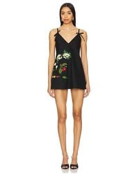 Vivetta - Minikleid Mit Zierschleifen Und Stickereien - Lyst