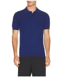 J.Lindeberg - Ridge Knitted Polo - Lyst