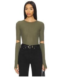 Michael Lauren - Solomon Long Sleeve Fitted Tee - Lyst