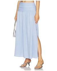MINKPINK - Luna Yoke Detail Maxi Skirt - Lyst