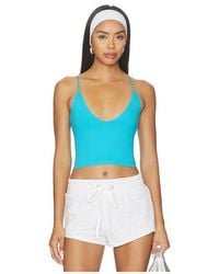 Free People - Round Two Skinny Strap Tank - Lyst