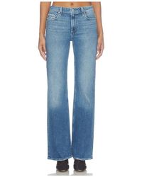 PAIGE - Sofia Flare Jeans en Blue - Lyst