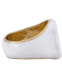 8 Other Reasons X Revolve Enamel Painted Ring - White