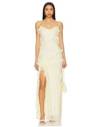 Tularosa - Vestido Caila En Color Amarillo Talla (También En Xxs, Xs, S, M, Xl) - Lyst