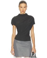Line & Dot - Walker Draped Top - Lyst