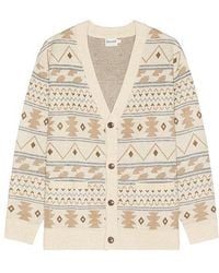 BOUND - Aztec Grandad Cardigan - Lyst