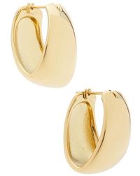 Shashi - Couplet Hoops Earrings - Lyst