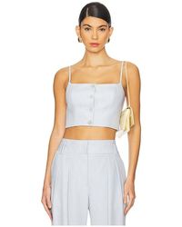Shona Joy - Simmons Cropped Cami - Lyst