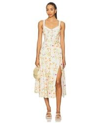 Astr - Midi-Kleid Dress - Lyst