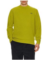Fred Perry - COMBINAISON RAGLAN en Sage - Lyst