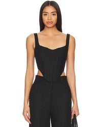 Bardot - Linen Corset - Lyst