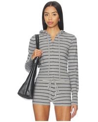 superdown - Kieryn Knit Zip Up - Lyst
