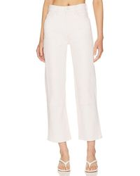 Mother - The Bee's Knees Rambler Zip Ankle Jeans - Lyst