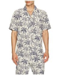 Faherty - Short Sleeve Cabana Towel Terry Shirt - Lyst