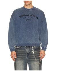 Guess - Boxy Logo Sweater - Lyst