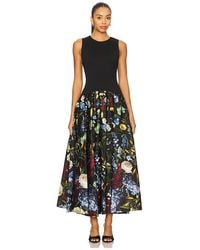 Alice + Olivia - Vestido Adley En Color Negro Talla (También En 10, 2, 4, 6, 8) - Lyst